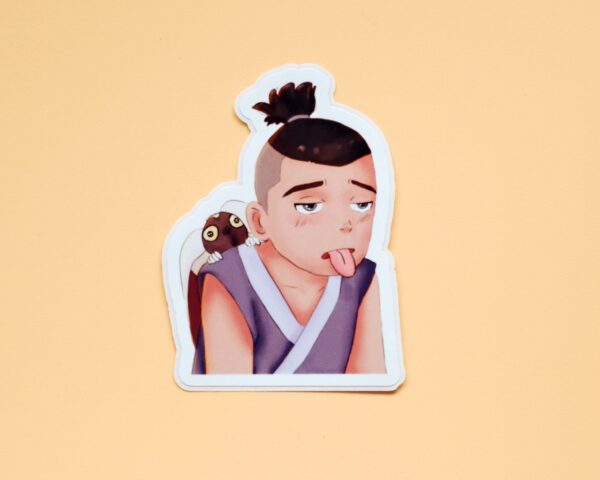Sokka and Momo