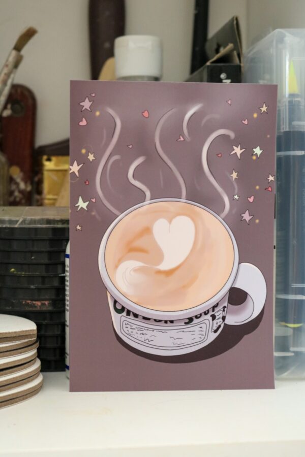 Coffee soup mug