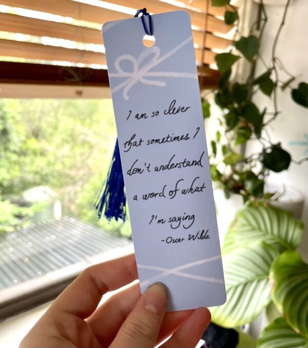 Oscar Wilde Bookmark