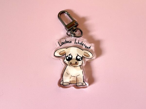 Intolerant cow Keychain